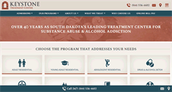 Desktop Screenshot of keystonetreatment.com